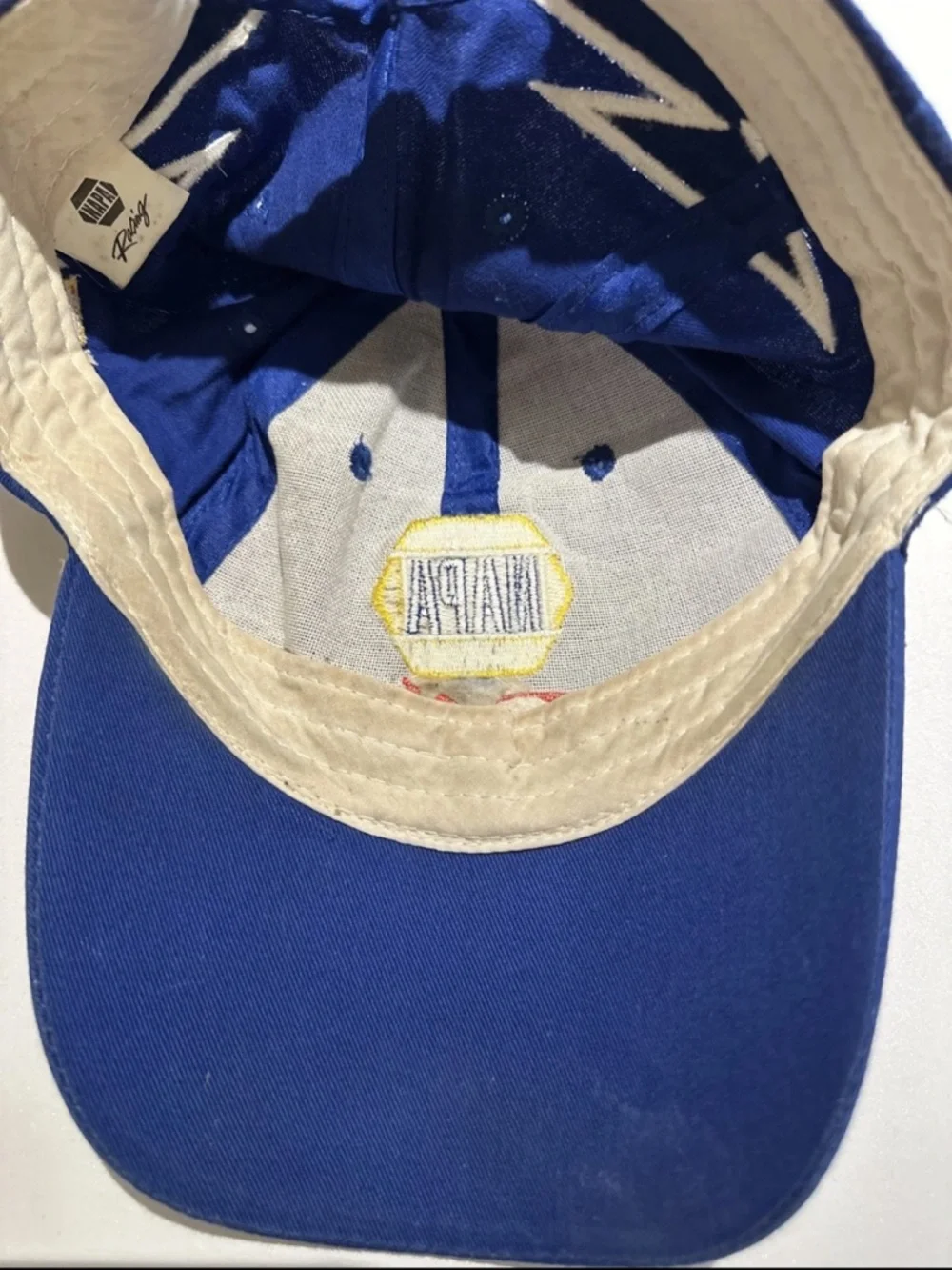 NAPA Racing Blue & Yellow Men's Racing Cap - Picture 7 of 7